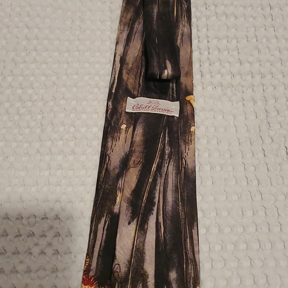BASEBALL Tie 100% Silk (48)